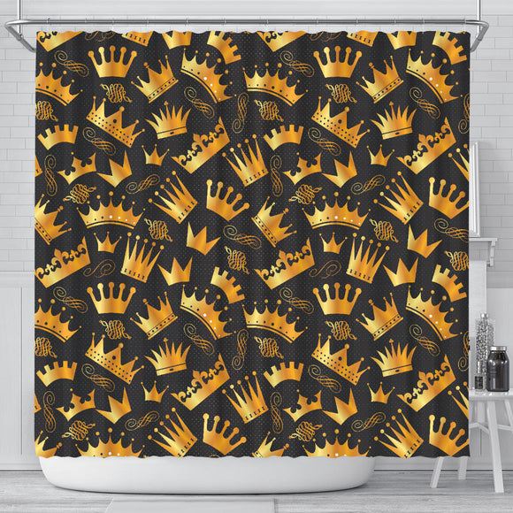Queen And King Shower Curtain