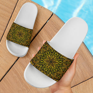 Luxury Golden Beauty Slide Sandals