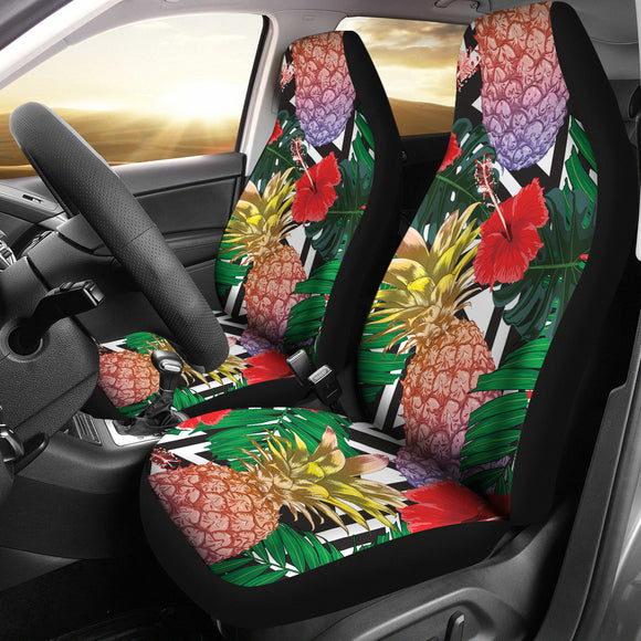 Summer Pineapple Love Car Seat Cover