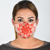 Abstract Colorful Spiral 3 Vibe Protection Face Mask