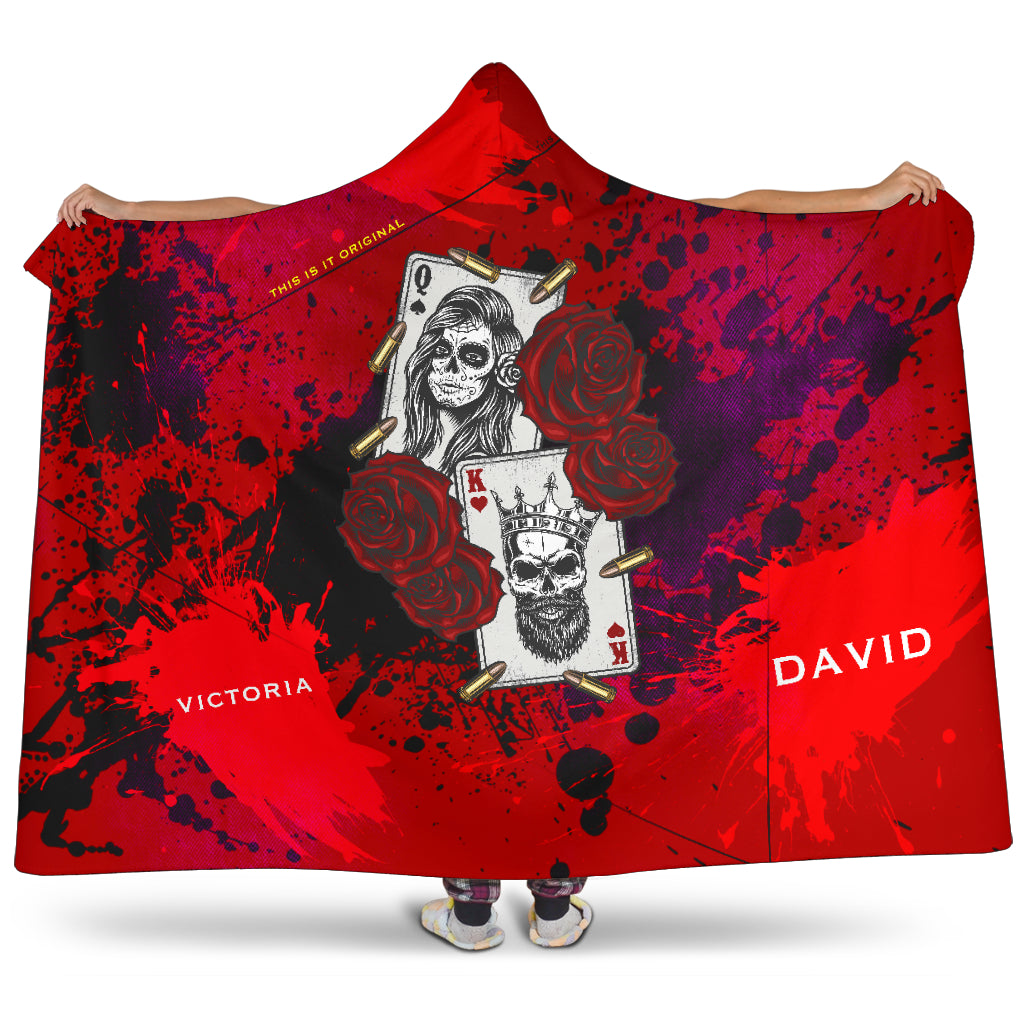 Sovereign Nation Skies Hooded Blanket