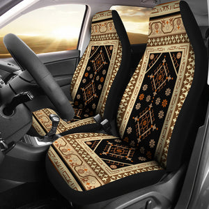 Luxury Ornamental Persian Style 1 Pair Of Car Seat Covers