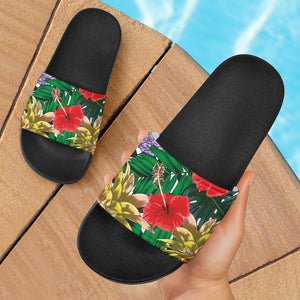 Summer Pineapple Love Slide Sandals