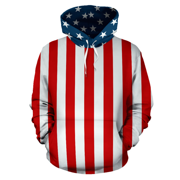 Amazing US Flag All Over Hoodie