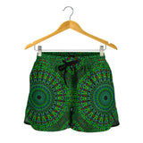 Oriental Green Love Women's Shorts