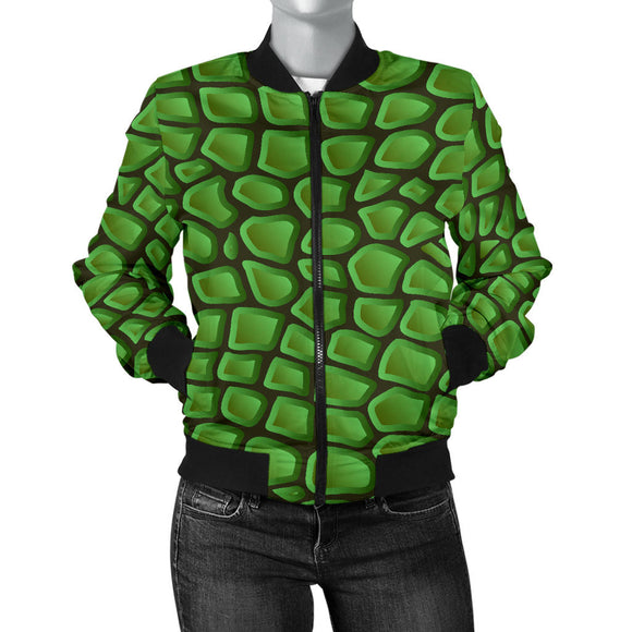 In Love With Crocodile Women's Bomber Jacket