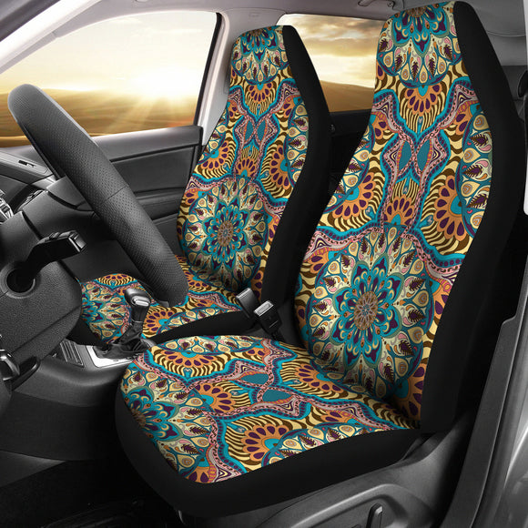 Luxury Summer Mandala Car Seat Cover