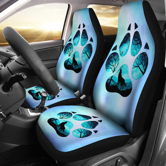 Wild Wolf Car Seat Cover