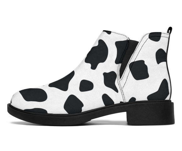 Cow Pop Art Fashion Boots