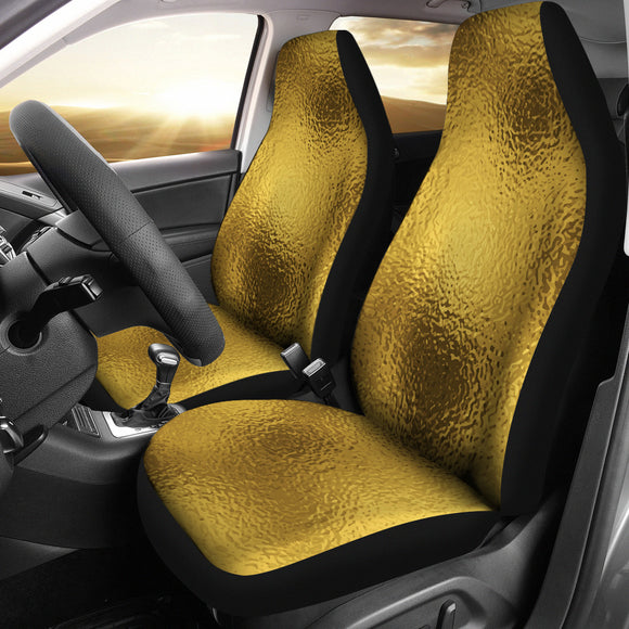 Glittering Gold Car Seat Cover