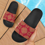 Royal Red Slide Sandals