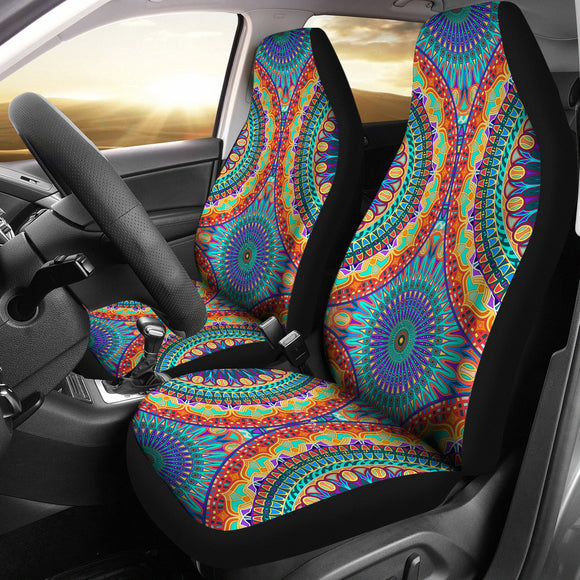 Most Beautiful Mandala Design One Car Seat Covers