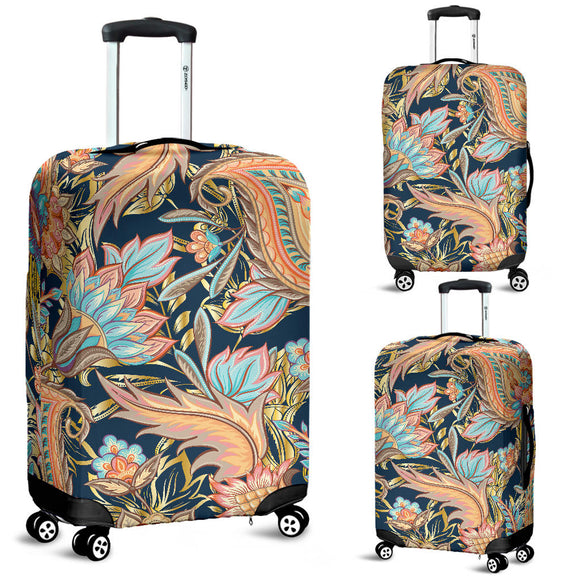 Romantic Paisley Luggage Cover