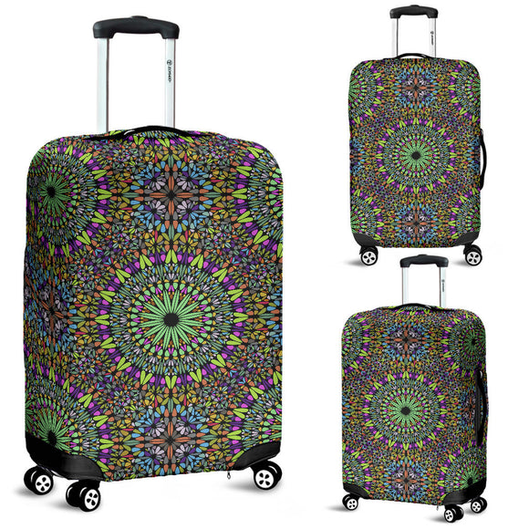 Mandala Boho Luxury Luggage Cover