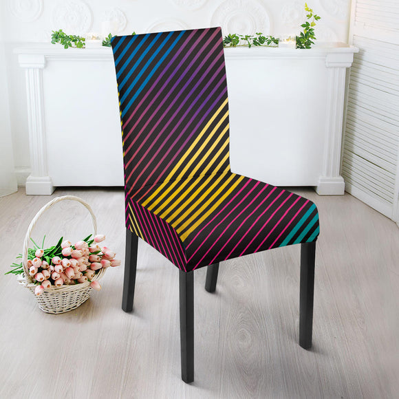 Party Lights On Dining Chair Slip Cover
