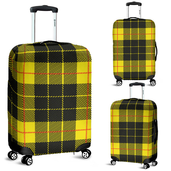 Yellow Tartan Passion Luggage Cover