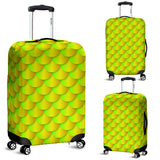 Neon Mermaid Luggage Cover