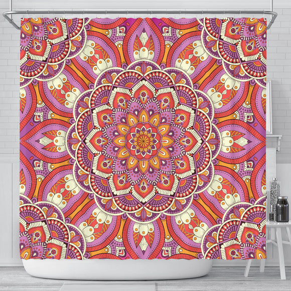 Lovely Boho Mandala Vol. 1 Shower Curtain