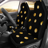 Luxury Golden Dots Car Seat Cover