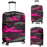 Silver Army Style Luggage Cover