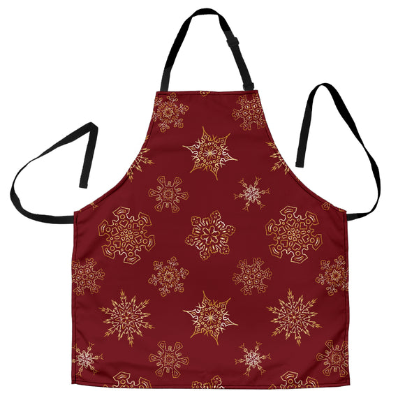 Christmas Red Good Vibes Only Women's Apron