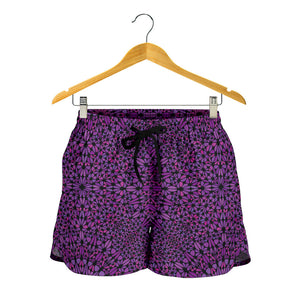 Psychedelic Purple Women's Shorts