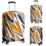 Racing Style Orange Taste Luggage Cover