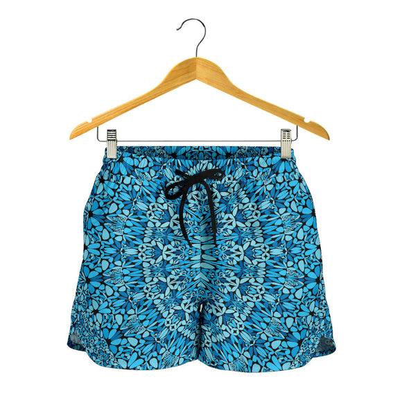 Sky Blue Mandala Women's Shorts