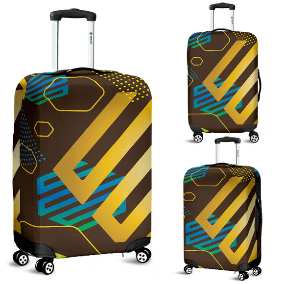 Experimental Gold Luggage Cover