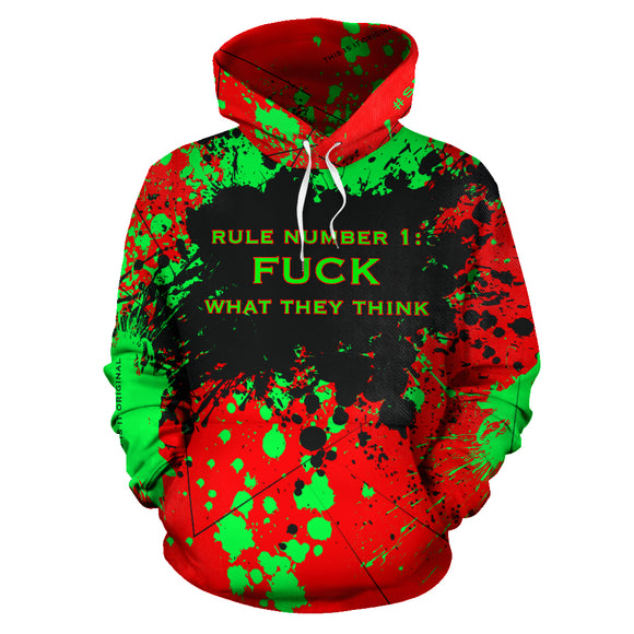 Rule number one is FUCK what they think. Boss Girl Quotes Fresh Style Unisex Hoodie