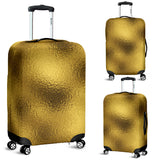 Glittering Gold Luggage Cover