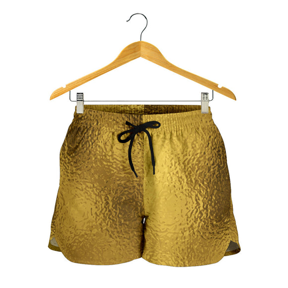 Glittering Gold Women's Shorts