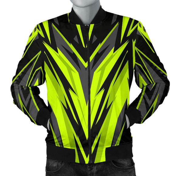 Racing Style Neon Green Black Men s Bomber Jacket This Is IT Original racing-style-neon-green-black-men-s-bomber-jacket-this-is-it-original