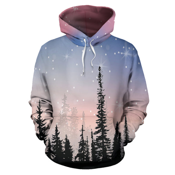 Forest & Stars All Over Hoodie