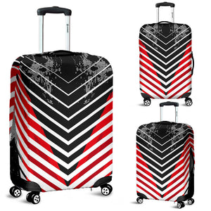 Racing Style Black & Bloody Red Vibes Luggage Cover