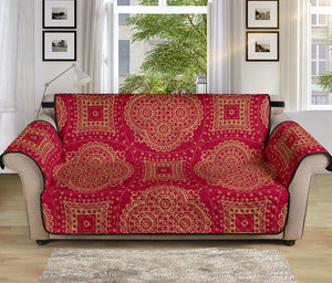 Royal Red 70'' Sofa Protector