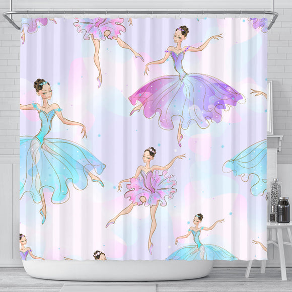 I Want To Be A Ballerina Shower Curtain