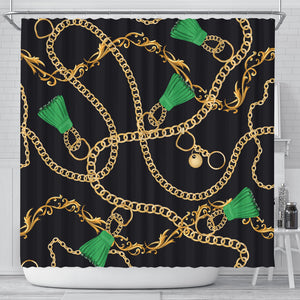 Luxury Chain Shower Curtain