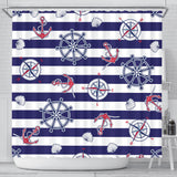 Yachting Lovers Club Shower Curtain