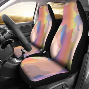 Glittering Rainbow Army Car Seat Cover
