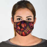 Abstract Colorful Vibe Protection Face Mask