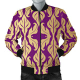 Purple Baroque Men's Bomber Jacket