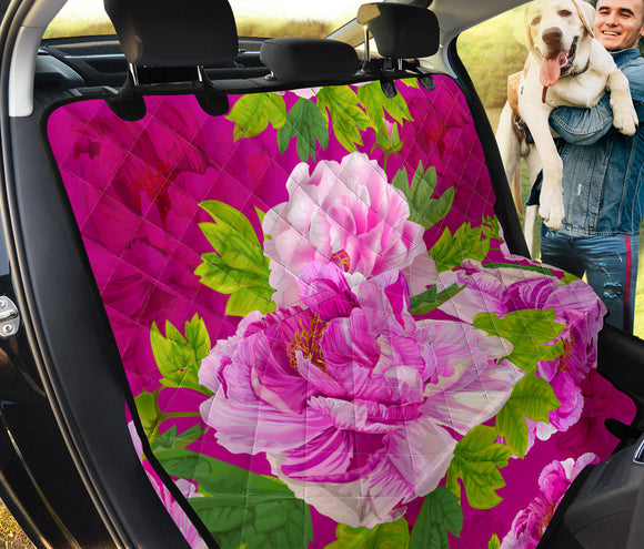 Pink Peony Lovers Pet Seat Cover