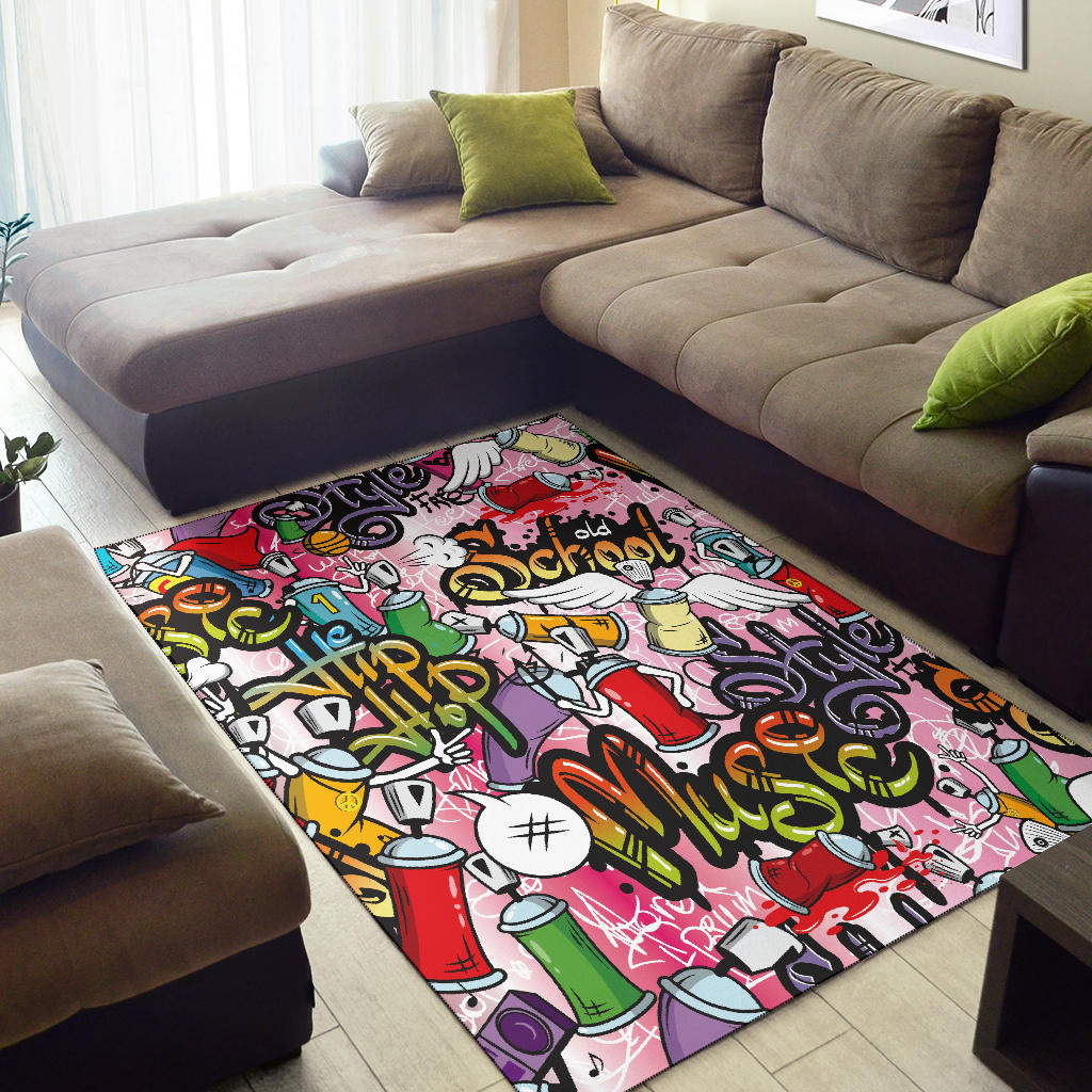 Hip Hop Rug Hip Hop Style Area Rug – This is iT Original