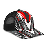 Racing Edition Design Red & Grey Army Vibe Mesh Back Cap