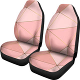 Glittering Marble Love Car Seat Cover