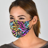 Lovely Magical Painted Zebra Protection Face Mask