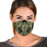 Geometric Army - Camouflage Design Two Premium Protection Face Mask