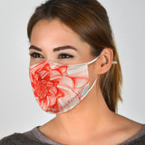 Abstract Colorful Spiral 3 Vibe Protection Face Mask