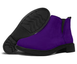 Vegan Purple Fashion Boots